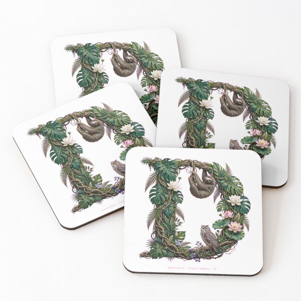 Item preview, Letter D - Zen Canopy Guardians designed and sold by FantasyPearl.