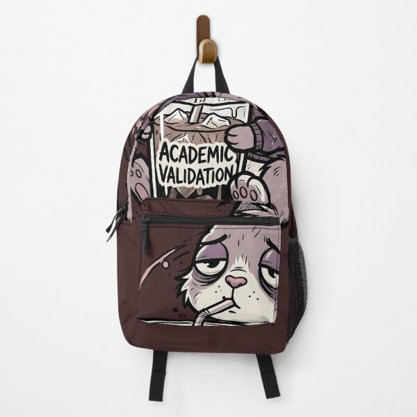 Item preview, Academic Validation Tired Bunny Iced Coffee | Student Meme Art designed and sold by KreonaTime.