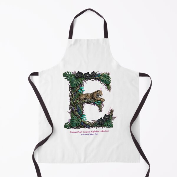 Item preview, Letter E - Guardian of the Night Jungle designed and sold by FantasyPearl.