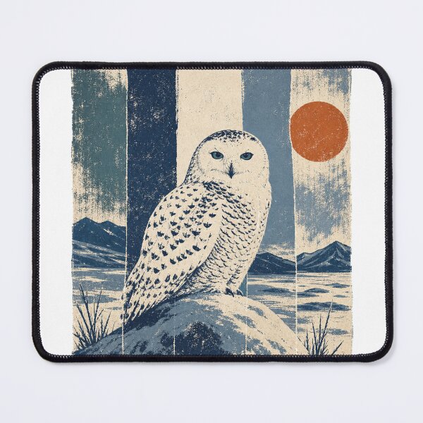 Item preview, Snowy Owl in the Arctic Tundra Wild Animal Animal Portrait designed and sold by VisualArtsOasis.