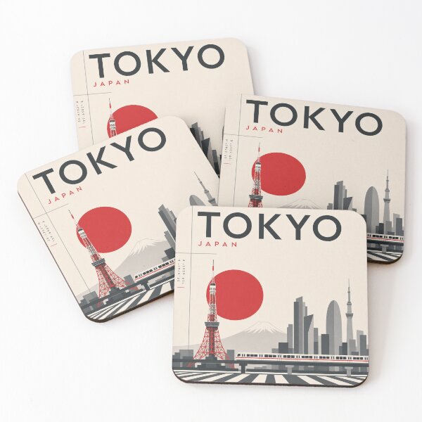 Item preview, Tokyo swiss style poster designed and sold by CMYKStudio.