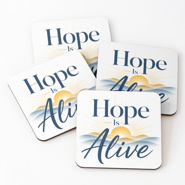 Item preview, Hope Is Alive Christian Inspirational Quote Design for Faith and Encouragement designed and sold by Paltooproducts.