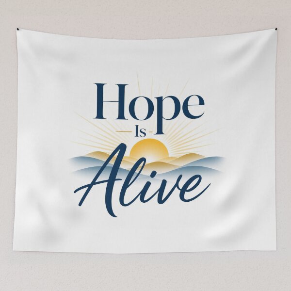 Item preview, Hope Is Alive Christian Inspirational Quote Design for Faith and Encouragement designed and sold by Paltooproducts.