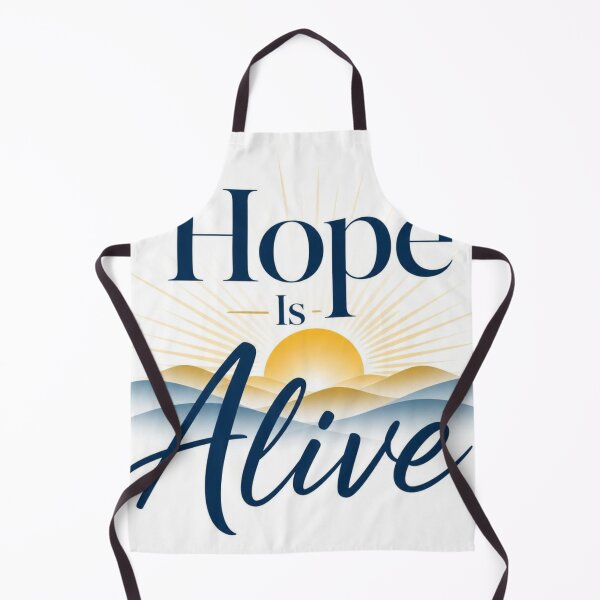 Item preview, Hope Is Alive Christian Inspirational Quote Design for Faith and Encouragement designed and sold by Paltooproducts.
