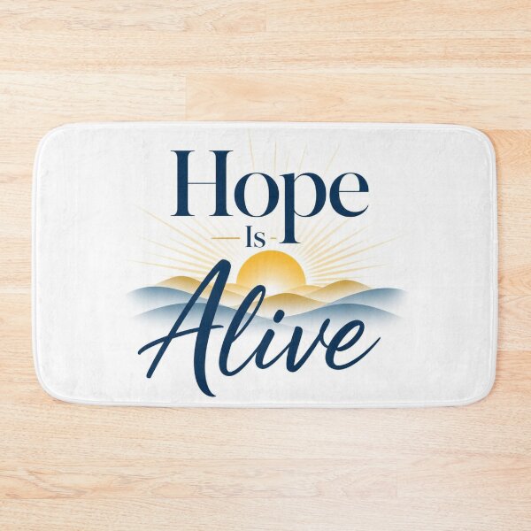 Item preview, Hope Is Alive Christian Inspirational Quote Design for Faith and Encouragement designed and sold by Paltooproducts.