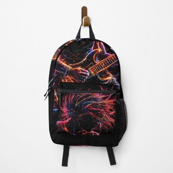 Item preview, Neon Electric Guitar Performance Artwork designed and sold by NucciCollective.