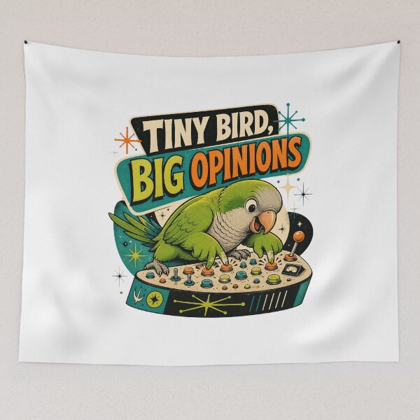 Item preview, Quaker Parrot Dad – Funny Green Parrot Owner Graphic designed and sold by AMICO77.