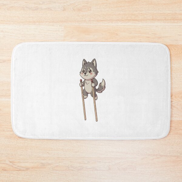 Item preview, Cute Wolf Walking On Stilts designed and sold by Ella_Sketch.