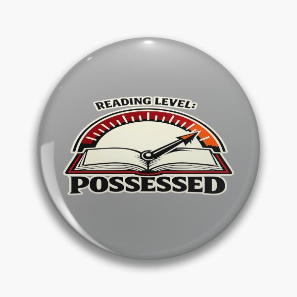 Item preview, Halloween Book Lover Reading Level Possessed designed and sold by POD DYNASTY | Original Print On Demand T-Shirt Graphics.