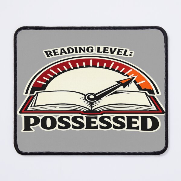 Item preview, Halloween Book Lover Reading Level Possessed designed and sold by POD DYNASTY | Original Print On Demand T-Shirt Graphics.