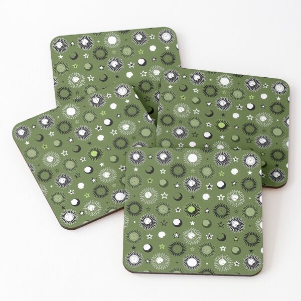 Item preview, Celestial Clockwork (Moss Green) designed and sold by odet amo.
