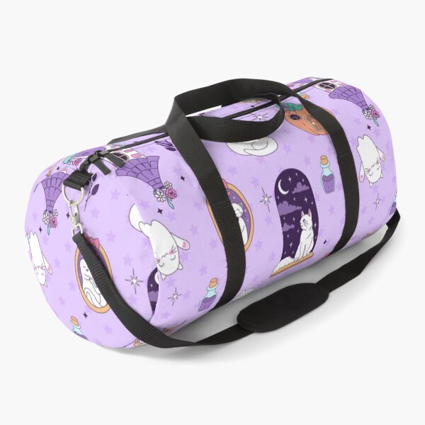 Item preview, whimsical purple halloween spooky ghost creepy cat designed and sold by Gossip Rag.