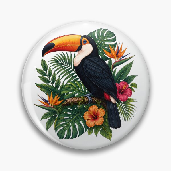 Item preview, Tropical Toucan – Exotic Rainforest Paradise designed and sold by PT PROJECT.