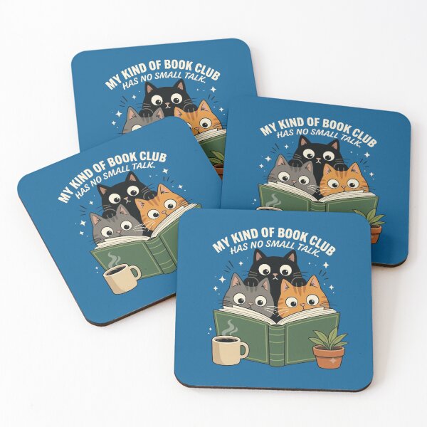 Item preview, Book Club No Small Talk | Funny Cat Reader & Introvert Book Lover designed and sold by Cree8if.