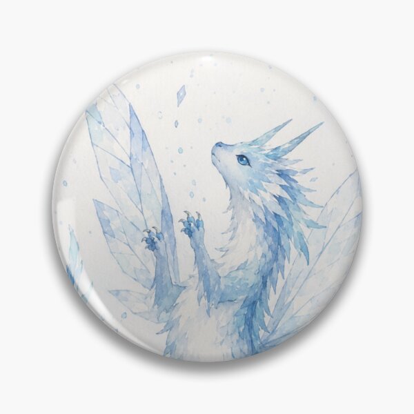 Item preview, Ice Dragon Falling designed and sold by Lizenda.