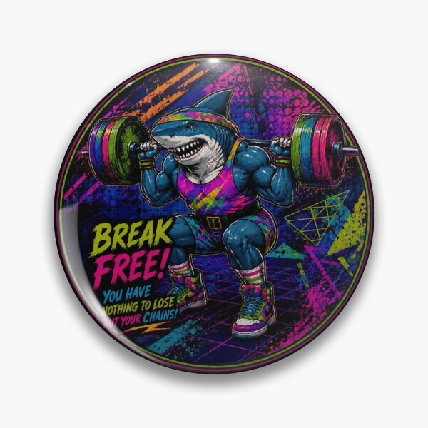 Item preview, Break Free, Nothing to Lose But Your Chains designed and sold by Neon Defiance Designs.