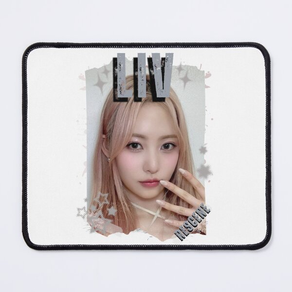 Item preview, Rescenee Liv Global Vocal KPOP Girl Group Black and White Collage Digital Art Portrait designed and sold by AJUNICE STUDIO.