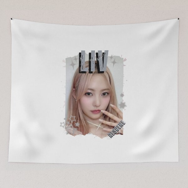 Item preview, Rescenee Liv Global Vocal KPOP Girl Group Black and White Collage Digital Art Portrait designed and sold by AJUNICE STUDIO.