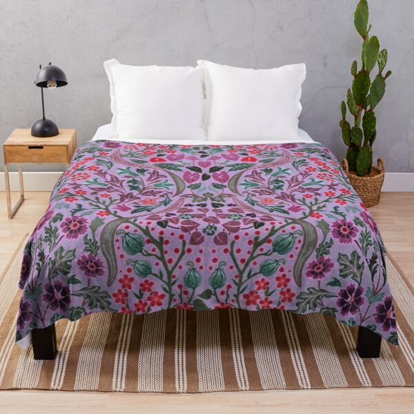 Item preview, Ornamental Wildflower Floral Motif Pattern designed and sold by SpaceBazaar.