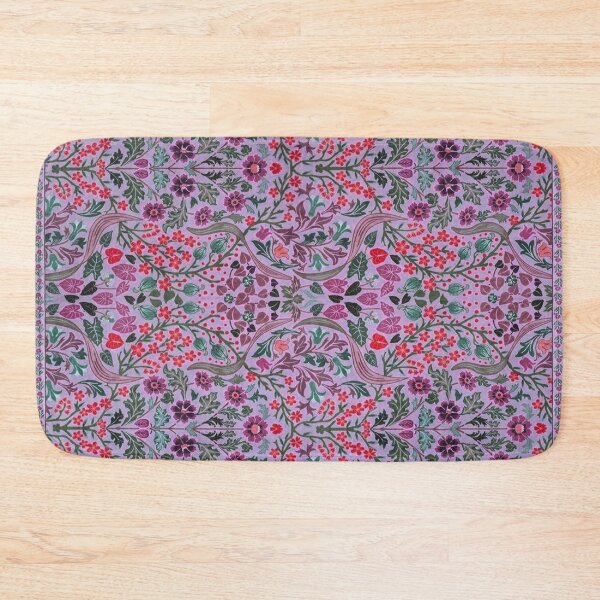 Item preview, Ornamental Wildflower Floral Motif Pattern designed and sold by SpaceBazaar.