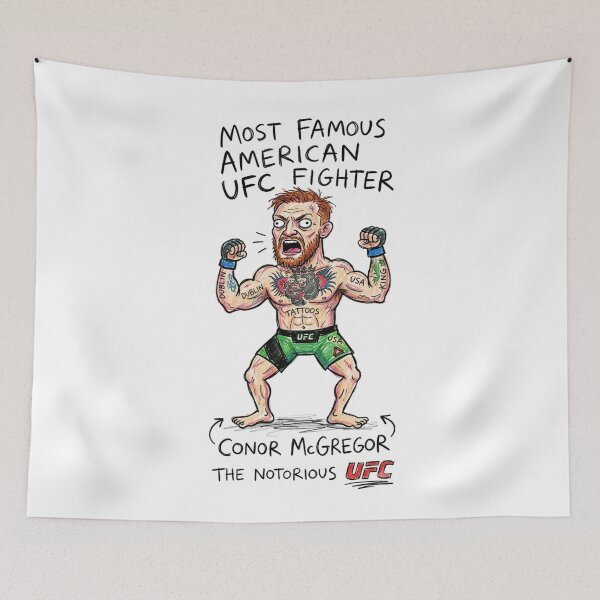 Item preview, Funny Conor McGregor UFC Fighter Hand Drawn Parody Drawing designed and sold by annaarthk.