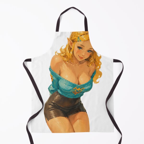 Item preview, Fantasy Elf Princess Pin Up | Original Retro Gamer Illustration designed and sold by Cosplayvintage.
