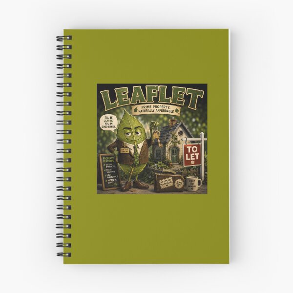 Item preview, Leaf Let Funny Real Estate Nature Pun Landlord Design designed and sold by Hornace88studio.