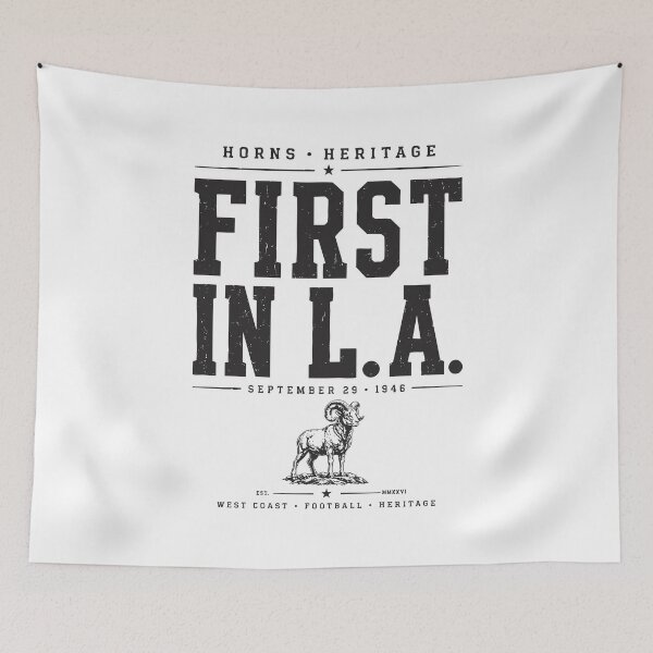 Item preview, First In LA 1946 — Vintage West Coast Football Heritage designed and sold by elcarnero.