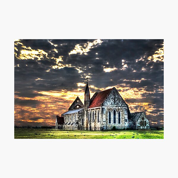 Item preview, Isolated Garrison Church, Old Portsmouth designed and sold by GordonScott.