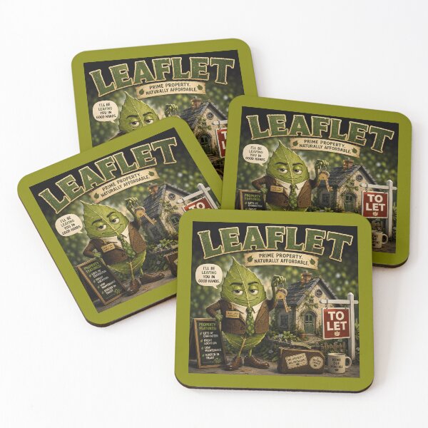 Item preview, Leaf Let Funny Real Estate Nature Pun Landlord Design designed and sold by Hornace88studio.
