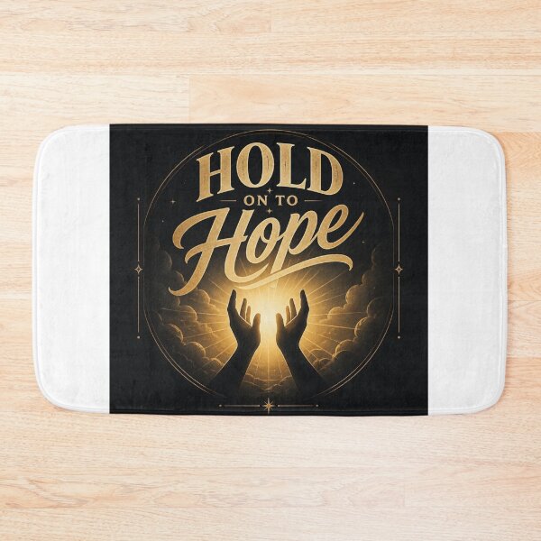 Item preview, Hold On To Hope Christian Inspirational Quote Design for Faith and Encouragement designed and sold by Paltooproducts.