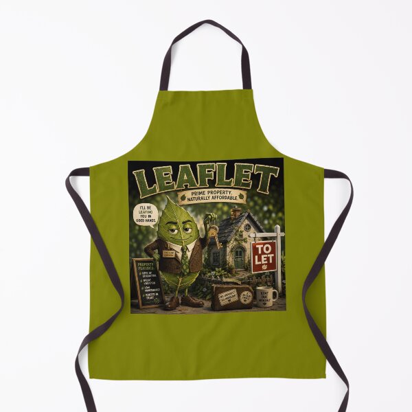 Item preview, Leaf Let Funny Real Estate Nature Pun Landlord Design designed and sold by Hornace88studio.