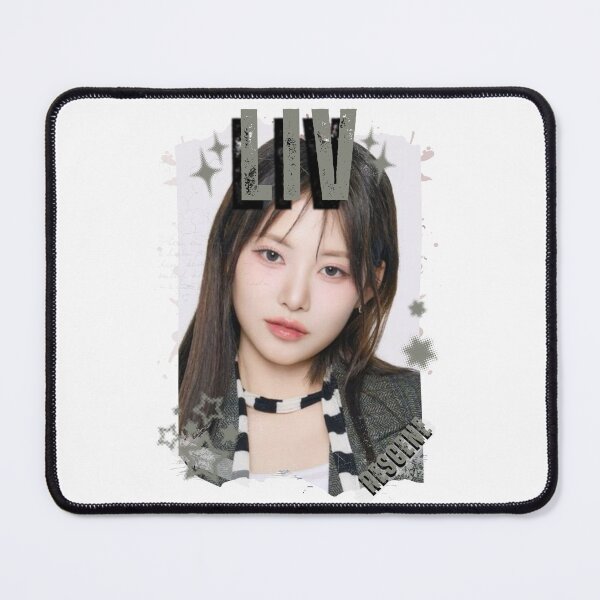 Item preview, Rescenee Liv Global Vocal KPOP Girl Group Black and White Collage Digital Art Portrait designed and sold by AJUNICE STUDIO.