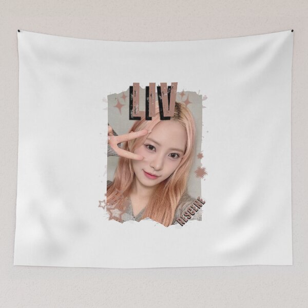 Item preview, Rescenee Liv Global Vocal KPOP Girl Group Black and White Collage Digital Art Portrait designed and sold by AJUNICE STUDIO.