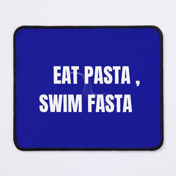 Item preview, Eat Pasta, Swim Fasta - Bold Swim Team T-Shirt designed and sold by Tswim1.