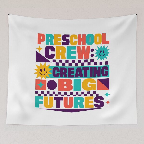 Item preview, Retro Groovy Preschool Teacher Shift designed and sold by MOSIDRIP™.