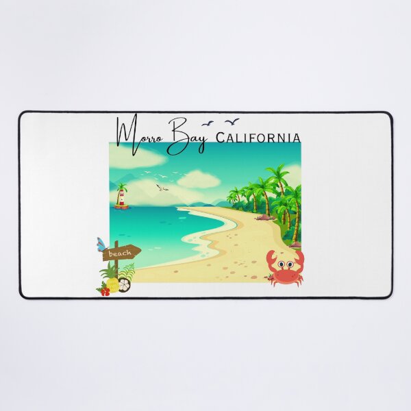 Item preview, Morro Bay California Tropical Beach Sunset Design designed and sold by DonnaRaine.