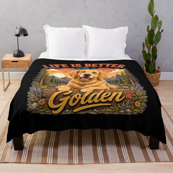 Item preview, Cartoon Style Golden Retriever designed and sold by Bartas2026.