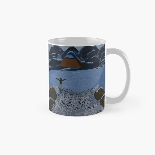 Item preview, Snowy Mountain landscape | digital painting designed and sold by NotsoCreativeArtistJazz.