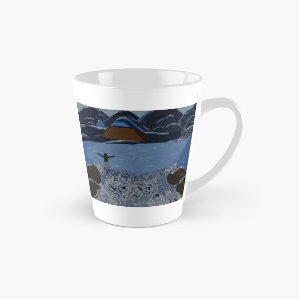 Item preview, Snowy Mountain landscape | digital painting designed and sold by NotsoCreativeArtistJazz.