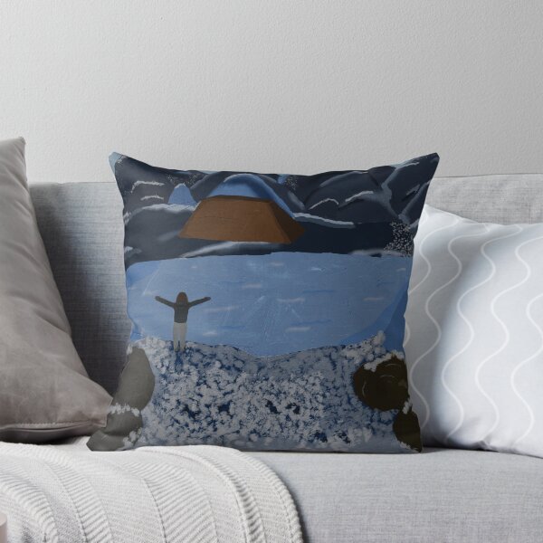 Item preview, Snowy Mountain landscape | digital painting designed and sold by NotsoCreativeArtistJazz.