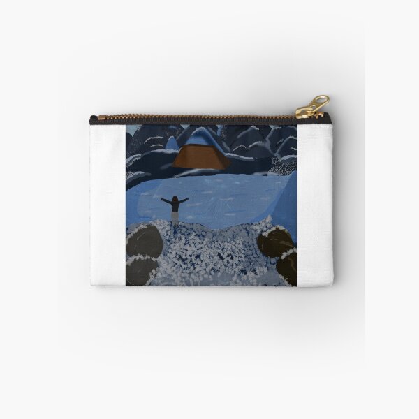 Item preview, Snowy Mountain landscape | digital painting designed and sold by NotsoCreativeArtistJazz.