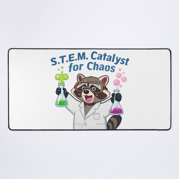 Item preview, Funny Chemistry Raccoon Trash Panda Student designed and sold by MOSIDRIP™.