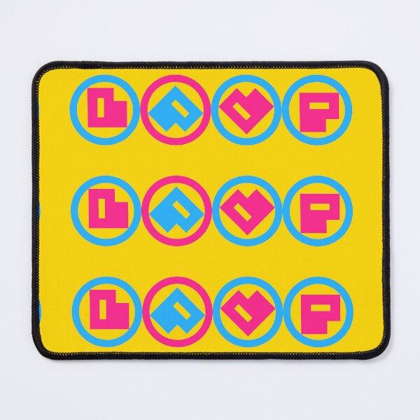 Item preview, "Love" Ambigram (Pansexual Colors) designed and sold by metafishical.