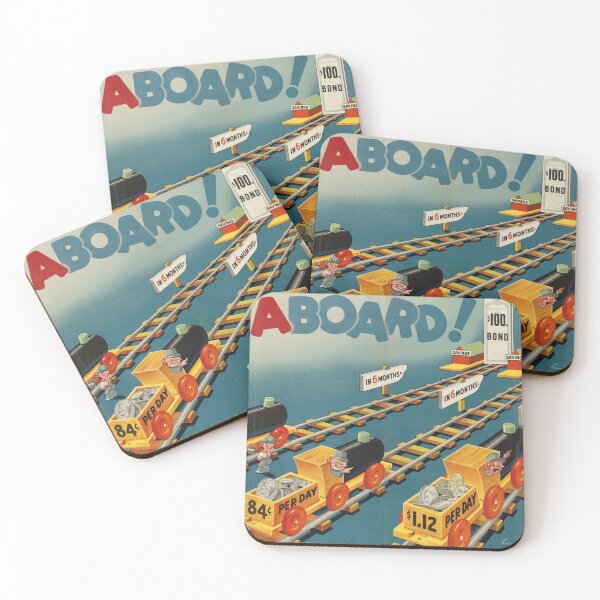 Item preview, ALL ABOARD designed and sold by THE GOOD FIND.