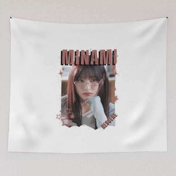 Item preview, Rescenee Minami Global Vocal KPOP Girl Group Black and White Collage Digital Art Portrait designed and sold by AJUNICE STUDIO.