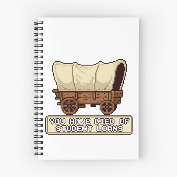 Item preview, Zillennial You Have Died Of Student Loans - Funny Pixel Retro Game designed and sold by Neurospicy Trolls.