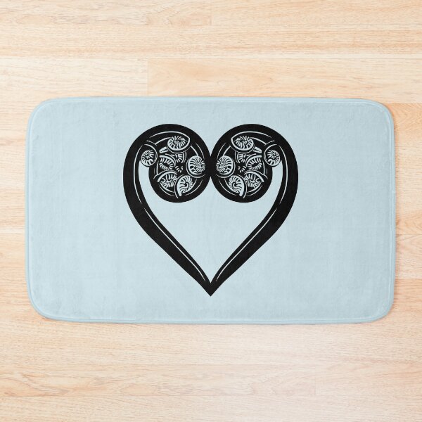 Item preview, Koru Fern Love Heart designed and sold by MY NEW ZEALAND.