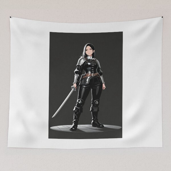 Item preview, Illustration - Heroic Female Character, Fantastic Medieval Aesthetic designed and sold by AnimeShin.