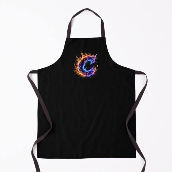 Item preview, Arcane Blaze Graffiti Letter C designed and sold by BlissBlvdShop.